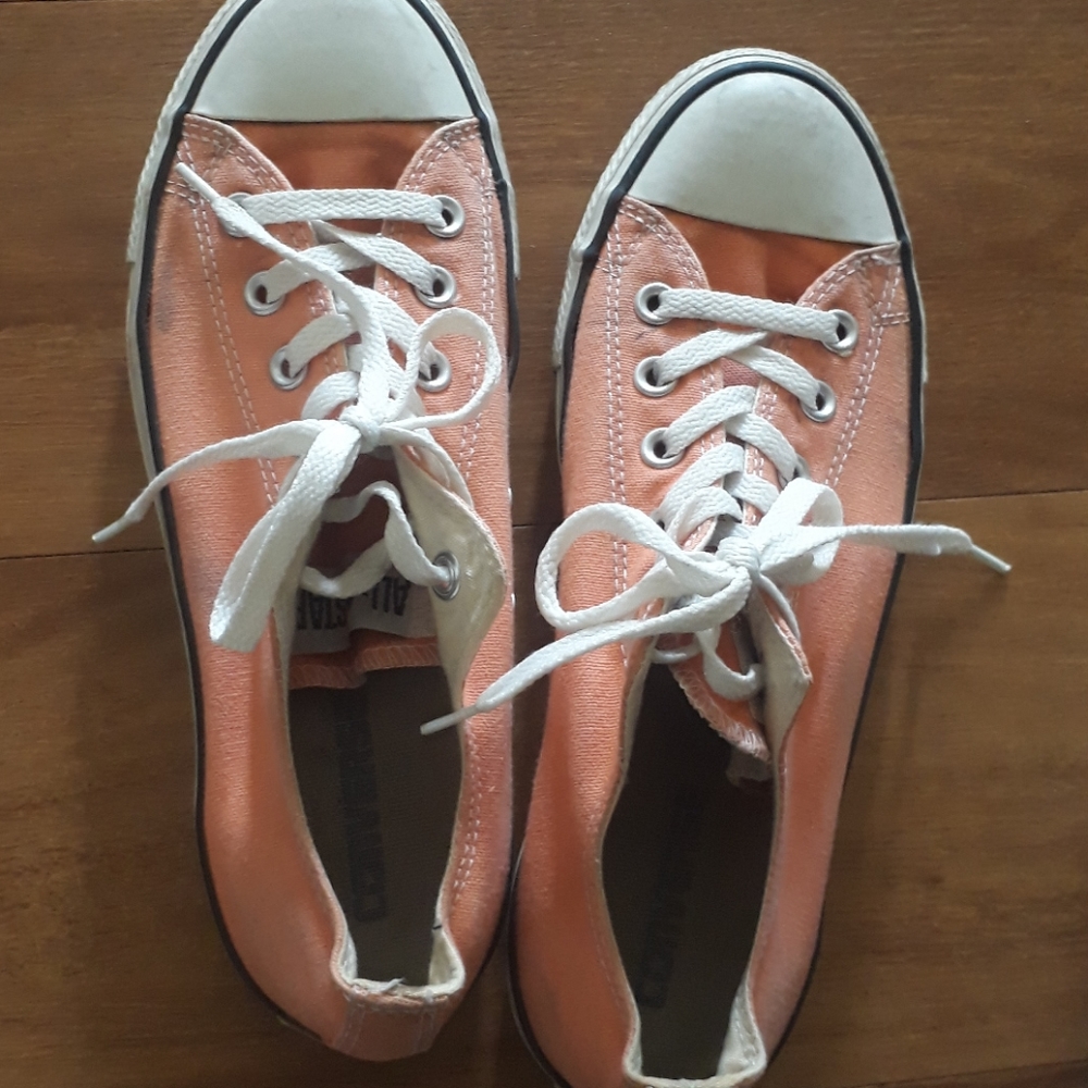 Orange converse
